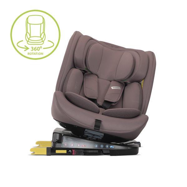 Lorelli autosedište Rodeo Isofix 360 (40-150cm) - Dark pink - Image 3