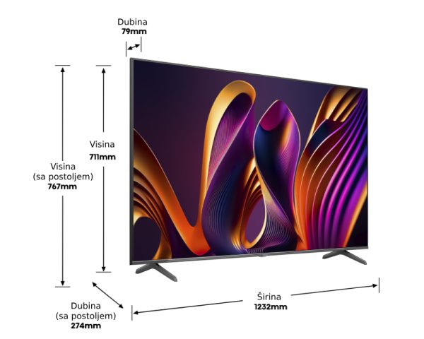 Televizor 75U8NQ ULED Mini-LED 4K UHD Smart HISENSE - Image 3