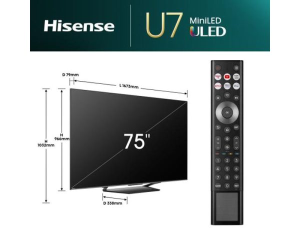 Televizor 75U7NQ ULED Mini-LED 4K UHD Smart HISENSE - Image 8