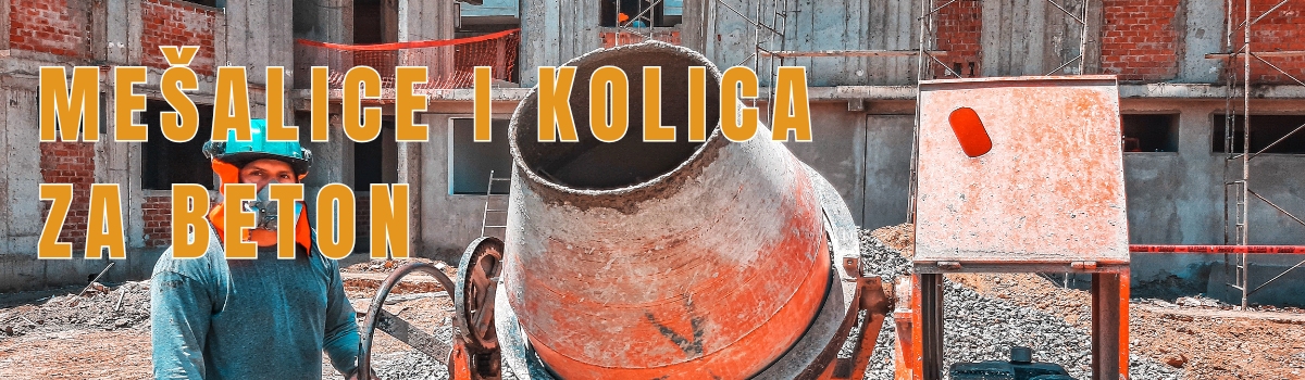 Mešalice i kolica za beton