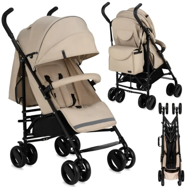 MoMi Akira kišobran kolica Beige 6m+ - Image 4