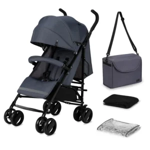 MoMi Akira kišobran kolica Dark Grey 6m+