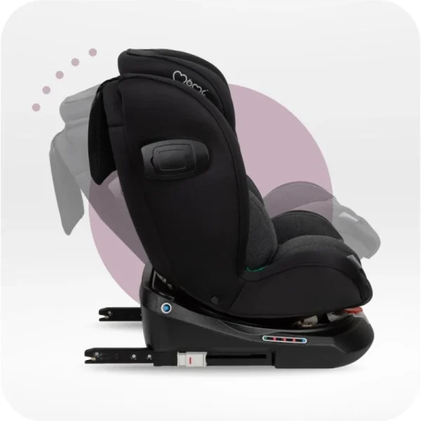 MoMi Emi auto sedište i-Size black 40-150cm Isofix - Image 4