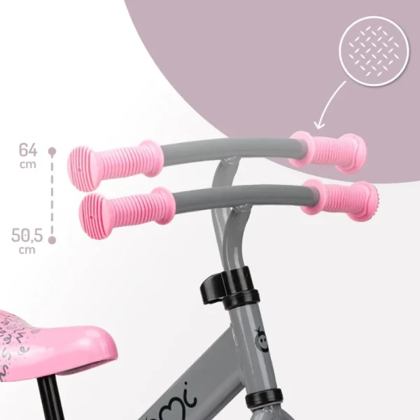 MoMi Fleet balans bicikla bez pedala Pink - Image 5