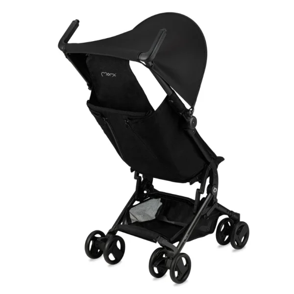 MoMi Grace kišobran kolica za bebe Black 6m+ - Image 4