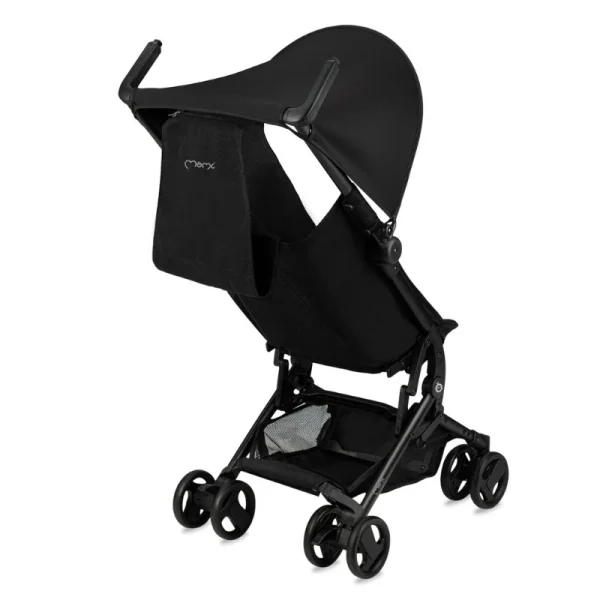 MoMi Grace kišobran kolica za bebe Black 6m+ - Image 6