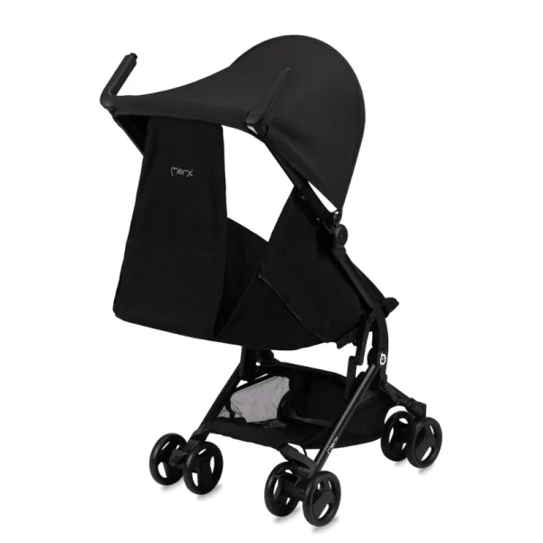 MoMi Grace kišobran kolica za bebe Black 6m+ - Image 5