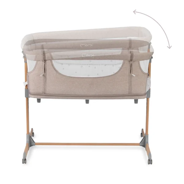 MoMi Smart Bed kolevka za bebe Beige 0m+ - Image 2