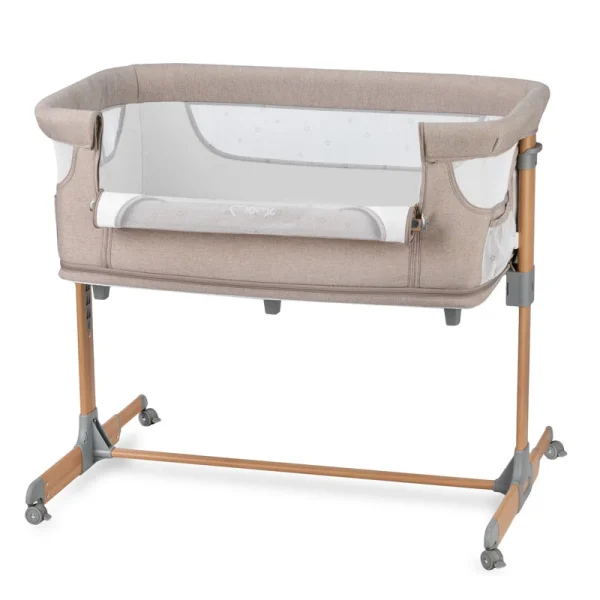 MoMi Smart Bed kolevka za bebe Beige 0m+ - Image 3