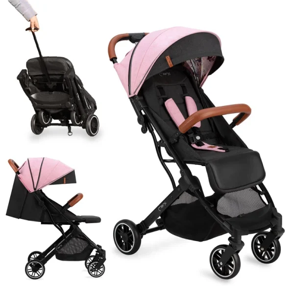 MoMi Estelle kišobran kolica pink 6m+ - Image 7