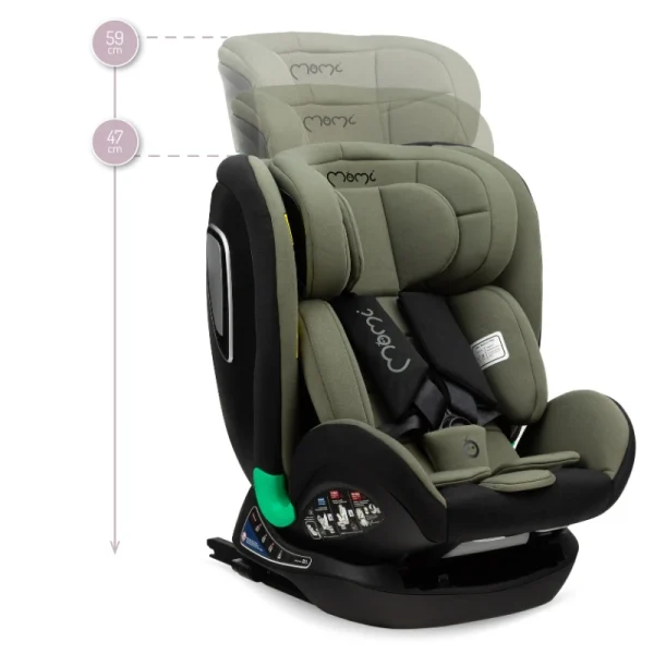 MoMi Urso auto sedište i-Size Green 40-150 cm Isofix - Image 8