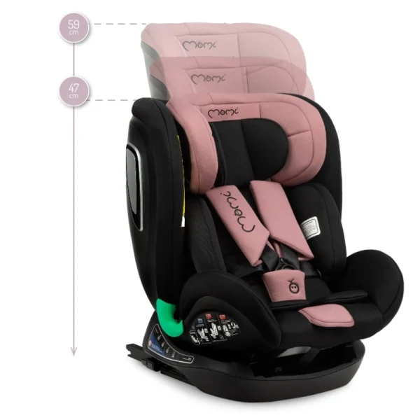 MoMi Urso auto sedište i-Size Pink 40-150 cm Isofix - Image 7