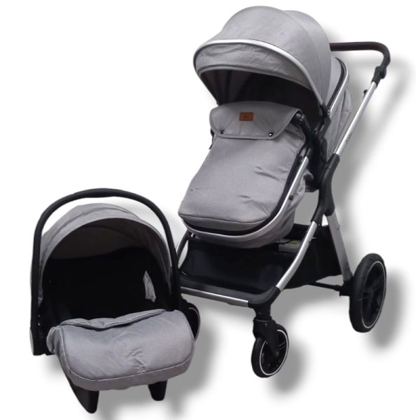 BBO Kolica za bebe 2u1 Dory - grey