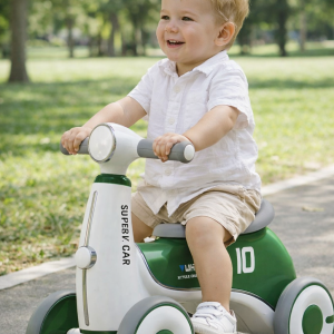 Decija guralica motor 476 zelena