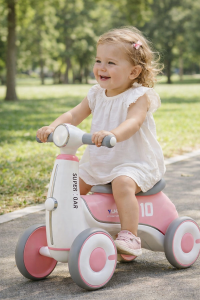 Decija guralica motor roze