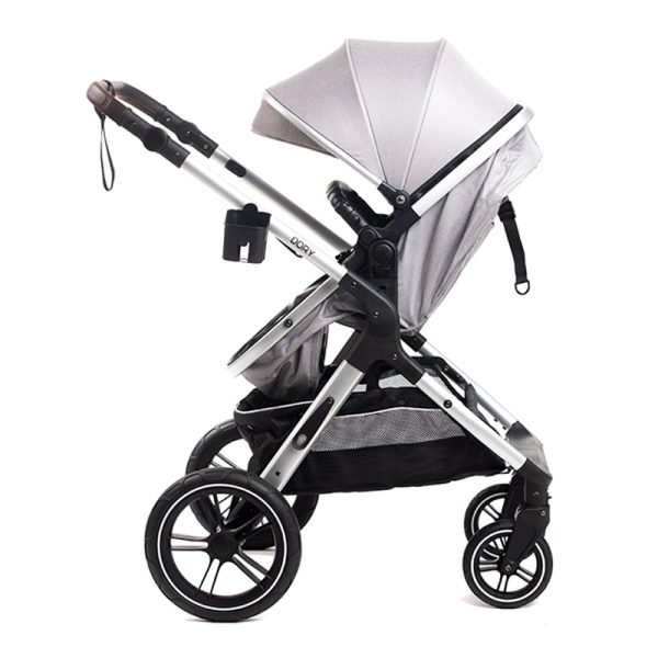 BBO kolica za bebe Dory - grey - Image 3