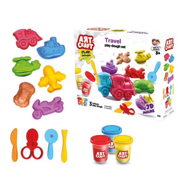 Plastelin za igru – Vozila set