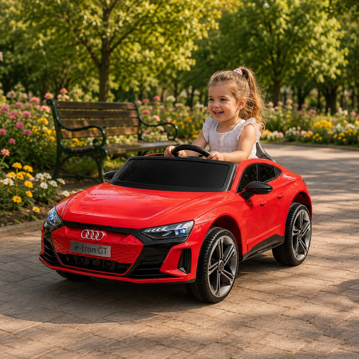 Audi RS e-tron GT dečiji auto na akumulator Model 2216 crveni - Slika 2