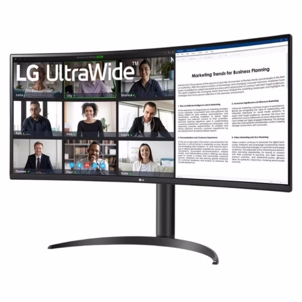 LG UltraWide 34” VA 34WR55QK-B Monitor