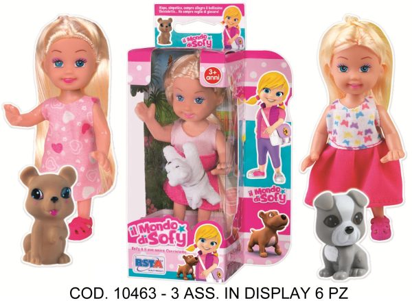 Sofy lutka sa psom 104632 RS-1