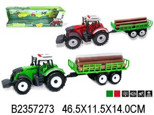 Igračka traktor sa prikolicom 727306K