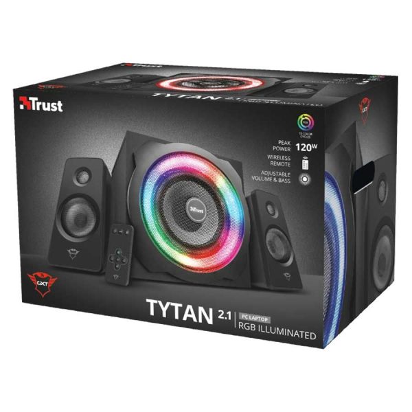 Zvučnici Trust GXT 629 Tytan RGB 2.1 - Image 2