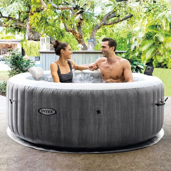 Greywood Deluxe Round Bubble SPA za 4 osobe - Image 14