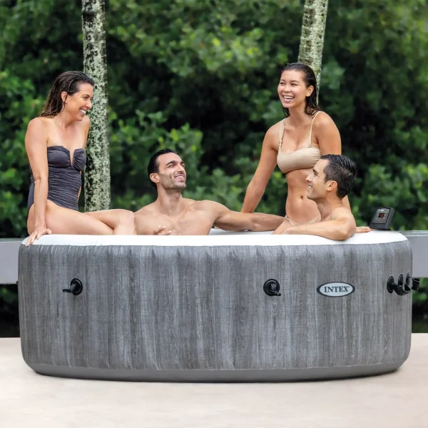 Greywood Deluxe Round Bubble SPA za 4 osobe - Image 13