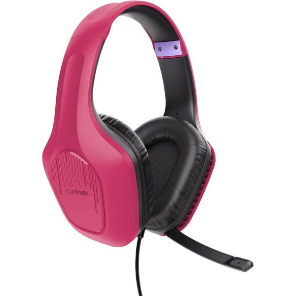 Miš + slušalice + podloga Trust GXT 790 Tridox 3u1 Pink - Image 5