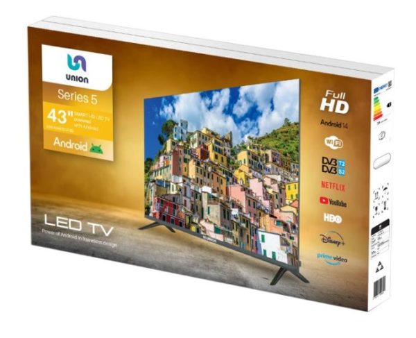 Union TV 43'' FullHD T2 Smart - Image 2