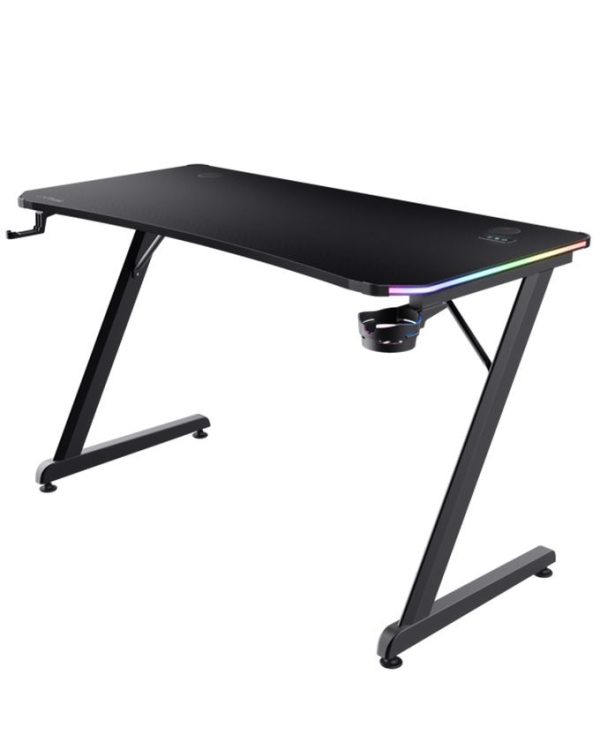 Gejmerski sto Trust GXT 709 Luminus RGB Black
