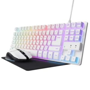COMBO miš+podloga+tastatura Trust GXT 794W Gaming White