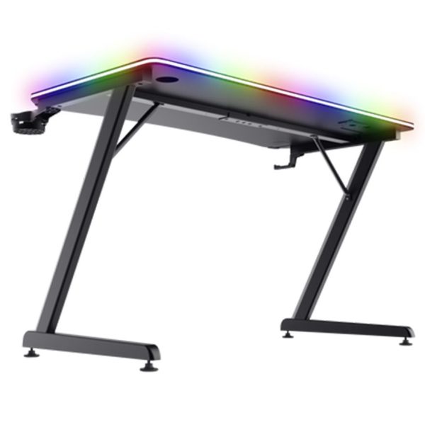 Sto Trust GXT 710 Luminus Pro RGB Gaming Desk Black - Image 6