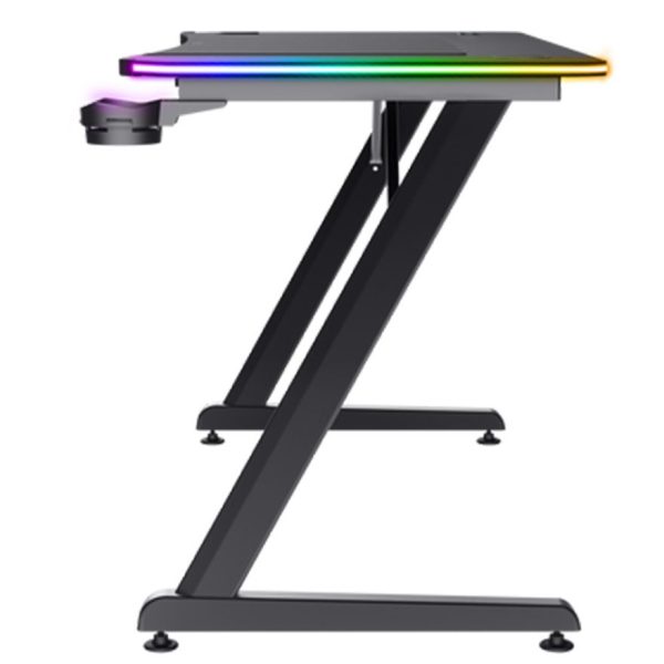 Sto Trust GXT 710 Luminus Pro RGB Gaming Desk Black - Image 4
