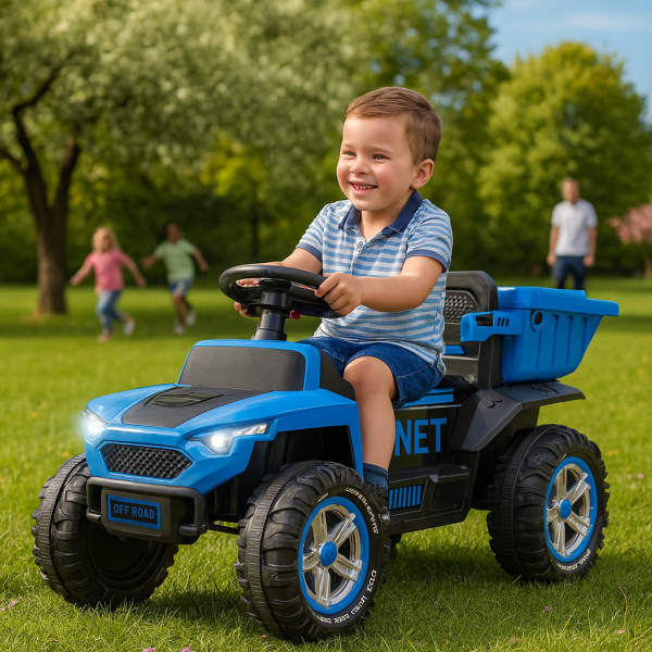 PowerTruck – Dečiji Električni Kamion Plavi 2214 - Slika 3