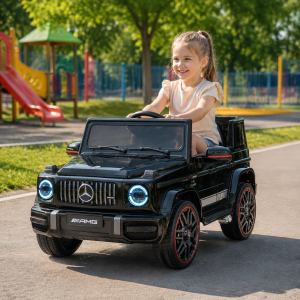 Mercedes G63 dečiji auto na akumulator crni Model 2221 licencirani