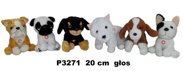 Plišana igračka pas 20cm 163905