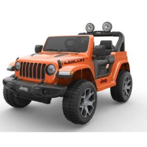 Dzip na akumulator JEEP RUBICON oranz licencirani