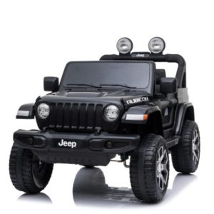 Dzip na akumulator JEEP RUBICON crni licencirani