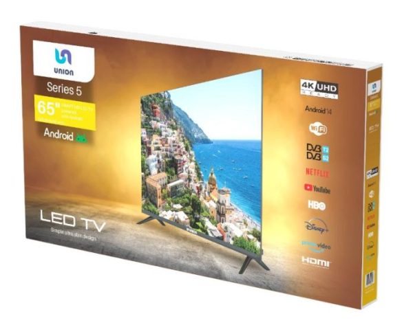 Union TV 65'' UltraHD T2 Smart - Image 2