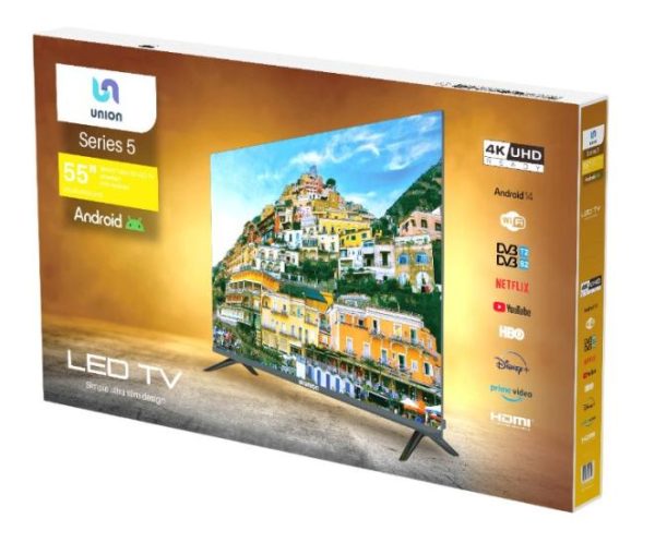 Union TV 55'' UltraHD T2 Smart - Image 2