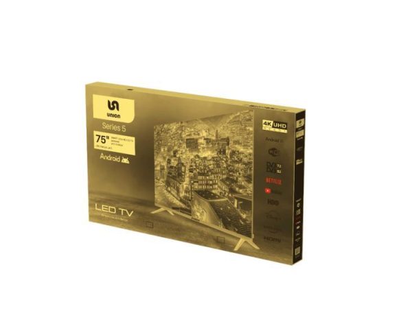Union TV 75'' UltraHD T2 Smart - Image 2