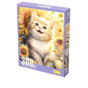 Puzzle Mače u polju suncokreta 300pcs 91/71077