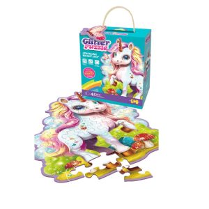 Puzzle Unicorn Glitter 91/71780