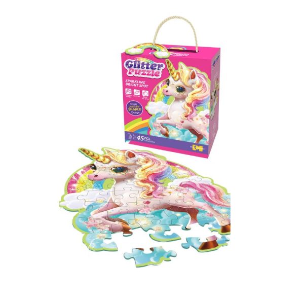 Puzzle Unicorn Glitter 91/71779