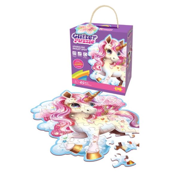 Puzzle Unicorn Glitter 91/71781
