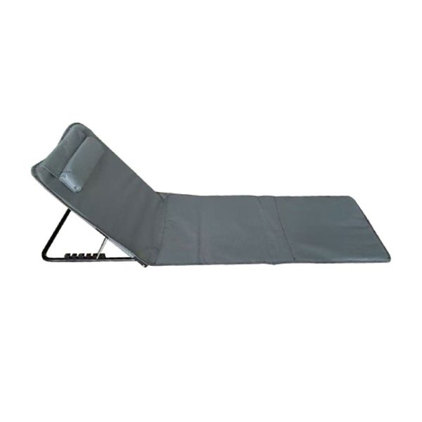 Ležaljka sklopiva za plažu 140x39cm siva LP-722000S - Image 2