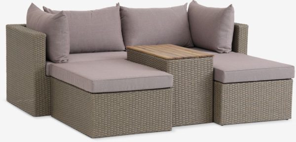 Bastenska garnitura BED nature - Image 6