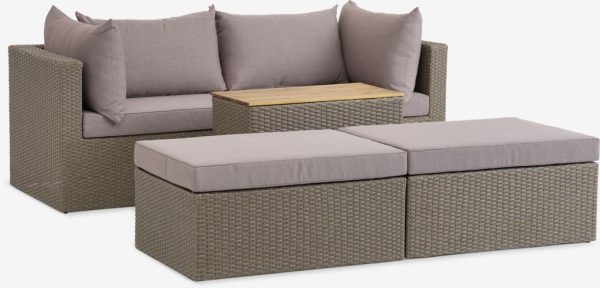 Bastenska garnitura BED nature - Image 7