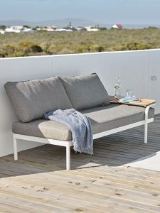 Bastenska sofa LASUND bela